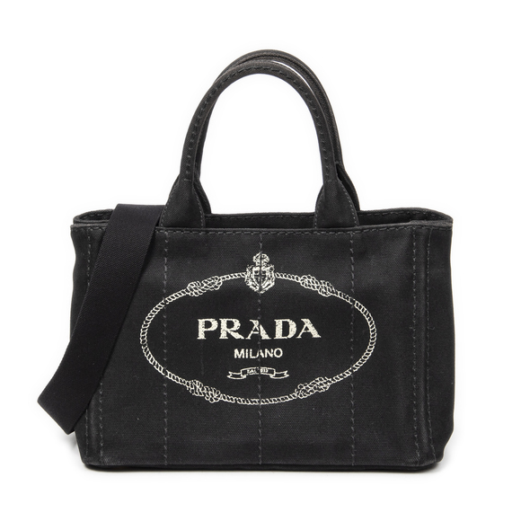 Prada Handbags - Prada Small Canapa Tote